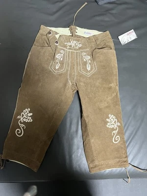 Lederhose Trachtenhose, Gr. 38 - Bild 1 von 3