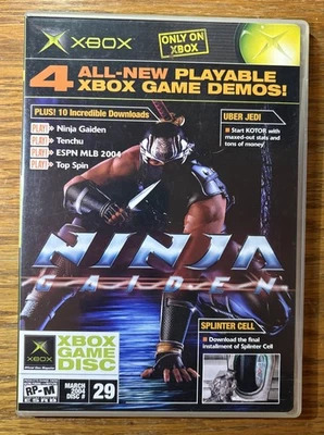 XBOX Magazine Ninja Gaiden Demo Game Disc #29 March 2004 Disc  - Image 1 of 4