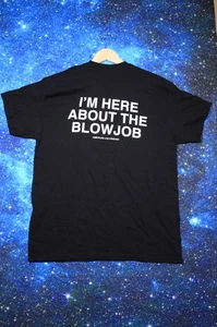 Assholes*s Live Forever Shirt Mens Large Black Graphic Tee Humor Statement Joke - Picture 1 of 7
