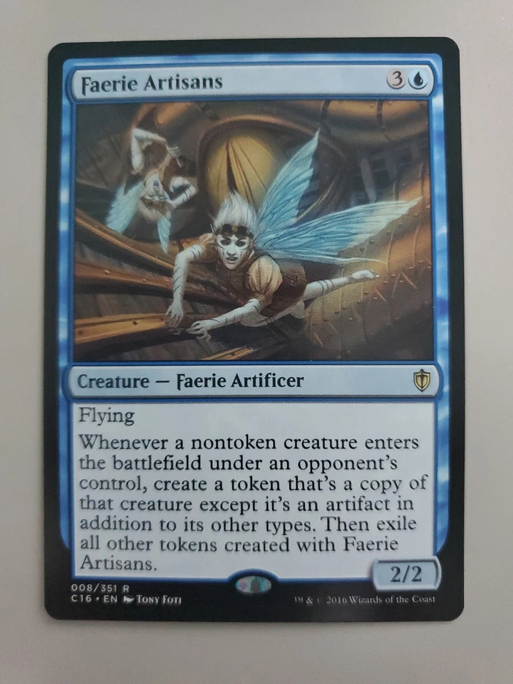 MTG Faerie Artisans Commander 2016 Regular Rare - Image 1 of 1