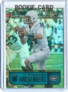 Christian Hackenberg 2016 Panini Prestige #205 - Rookie RC Xtra Points - NY Jets - Imagen 1 de 2