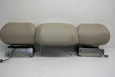 01-09 JUEGO DE 3 REPOSACABEZAS ASIENTO TRASERO VOLVO S60 CENTRAL MANUAL EXTERIOR ALIMENTACIÓN OEM Foto 1 de 4