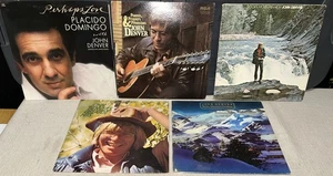 5x John Denver LP Lot: Rocky Mountain High, Greatest Hits, Christmas, Poems,Love - Picture 1 of 7