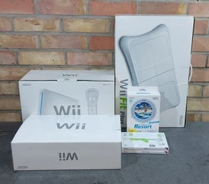 Nintendo Wii Sports Resort Pak (Pack) & Wii Fit+, Games Bundle - Boxed & Working - Picture 1 of 11