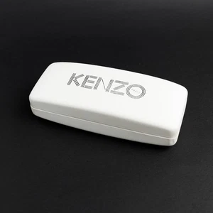Kenzo Paris White Hard Shell Glasses Case Eyewear Sunglasses Holder - Picture 1 of 9