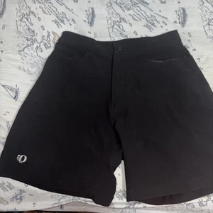 PEARL IZUMI Lagenlook Damen große schwarze lange Shorts VIER TASCHEN - Bild 1 von 6