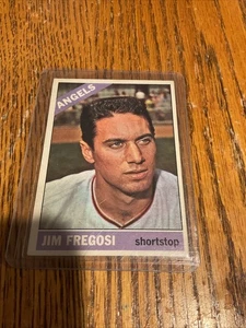 Tarjeta de béisbol 1966 Topps Jim Fregosi #5 California Angels vintage en muy buena condición (q) - Imagen 1 de 4