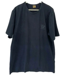 Versace Jeans Couture T-Shirt XL Black Logo Tee Vintage Made in Italy Rare #73 - Picture 1 of 11