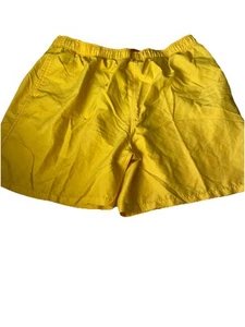 Wave Zone Board Shorts Surf Swim Swimwear Trunks Men’s XL Yellow Mesh Lined - Picture 1 of 7