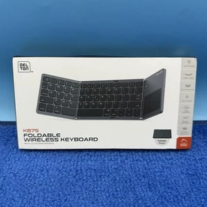 Delton KB75 faltbare kabellose Tastatur - Bild 1 von 2