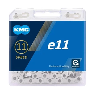 KMC e11 11 Speed e-Bike Chain, Silver, 122 Link - Picture 1 of 2
