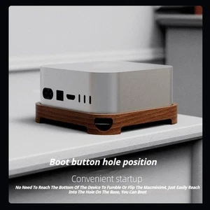 Heat Dissipation Host Stand for Mac Mini M4/M4 Pro 2024 Desktop Computer - Zdjęcie 1 z 9