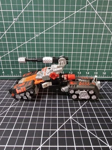 Transformers Beast Machines Mega Tankor Vehicon General Loose Figure - Picture 1 of 7