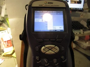 JDSU DSAM 2500B XT, PERFECT !!! HAS EXT. LIFE BATTERY, SEE APP LIST. PRE OWNED - Picture 1 of 9