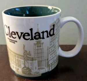 2009 Starbucks City Collectors Series Cleveland Coffee Mug Gently Used Good Cond - Bild 1 von 6