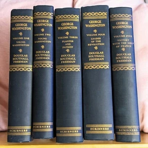 George Washington Eine Biographie Douglass Freeman ~ 5 (von 7) Bandsatz ~ HB - Bild 1 von 7