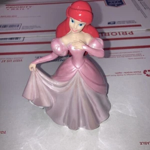 Disney Arielle kleine Meerjungfrau Porzellan 6 Zoll Sammlerstück nicht mehr produziert Figur ohne Box - Bild 1 von 11