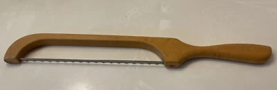 Cuchillo para pan sierra de arco de los Apalaches mango de madera de arce hoja muy afilada hecha a mano Foto 1 de 4