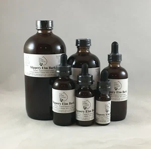Slippery Elm Bark Tincture/Extract, Ulmus Rubra, Multiple Sizes, Highest Quality - Picture 1 of 7