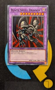 LDS1-DE012 Schwarzer Totenkopfdrache Common 1. Auflage YuGiOh Karte - Bild 1 von 1
