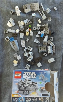 Lego Star Wars MICROFIGHTERS FIRST ORDER SNOWSPEEDER Set #75125 Series 3 READ - Image 1 of 4