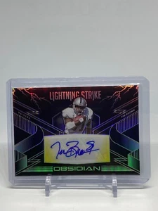 2020 OBSIDIAN TIM BROWN AUTO LIGHTNING STRIKE YELLOW ETCHED 8/25 SSP RAIDERS - Bild 1 von 2