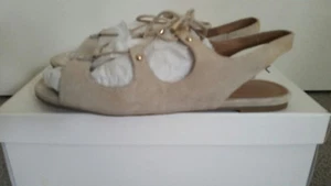 Witchery Loretta Sandal Shell size 38 - Picture 1 of 3