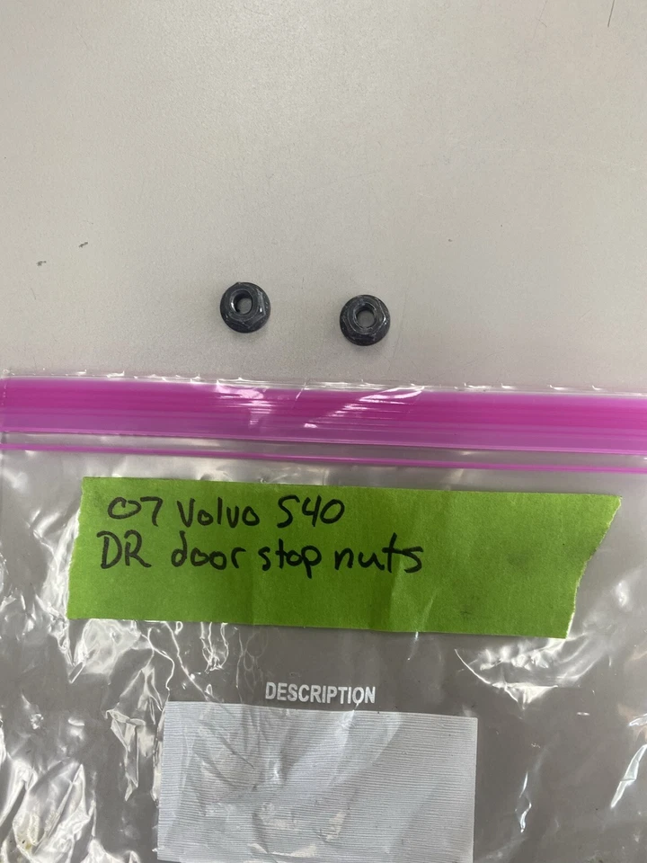 Tuercas de tope de puerta trasera para conductor Volvo S40 07 Foto 1 de 1