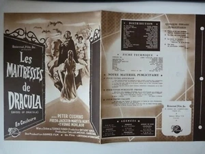 E9 REKLAME FANTASTISCHES KINO NEUZUSTAND DIE HERRINNEN VON DRACULA BRIDES OF  - Bild 1 von 4