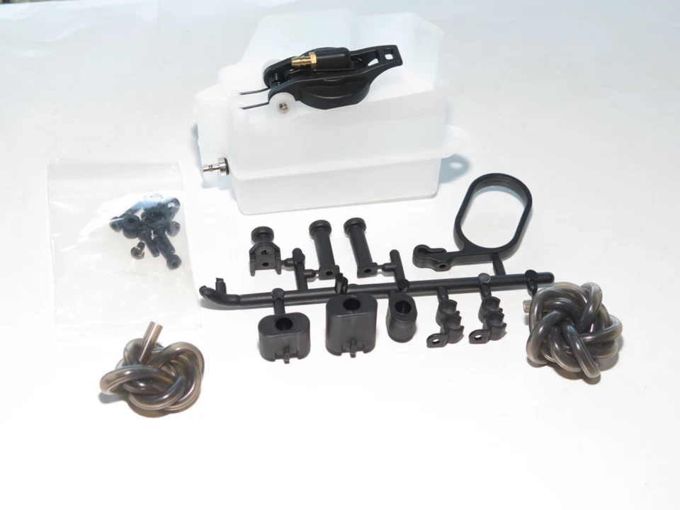 TKR9305 TEKNO NB48 2.2 BUGGY FUEL TANK WITH MOUNTS AND TUBING - Image 1 of 1