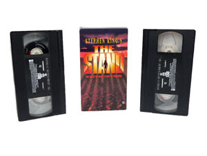 Stephen King’s The Stand VHS Horror Thriller Classic Movie 2 Video Tapes