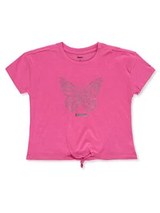 DKNY Girls' Butterfly T-Shirt - Picture 1 of 3