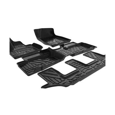 Напольные коврики 2020-2025 Ford Explorer 7 пассажирские передние/задние напольные покрытия 3 ряда TPE - Изображение 1 из 4