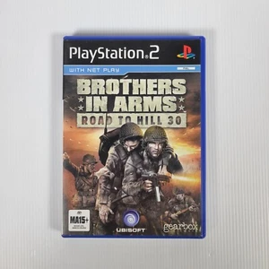 Brothers in Arms Road to Hill 30 PlayStation 2 PS2 Games PAL Ubisoft Free Post - Picture 1 of 5