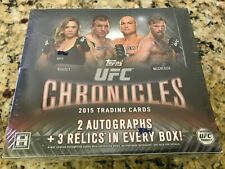 2015 Topps UFC Chronicles Hobby Box Brand New Free Priority Shipping