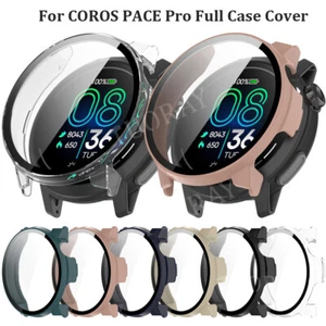 For COROS PACE Pro Smart Watch PC Tempered Screen Protector Bumper Cover Case - Picture 1 of 51