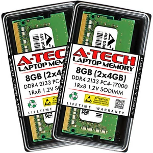 8GB 2x4GB DDR4-2133 Acer Aspire A515-52K A515-52K-381P A515-52KG-394L Memory RAM - Picture 1 of 11