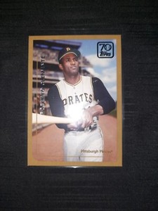 2021 Topps 70th Anniversary Celebration Roberto Clemente 1999 Through the Years