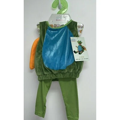 Baby Infant Lil Dragon Halloween Costume 9-18 M Bodysuit Leggings ONLY Boy Girl - Image 1 of 3