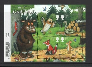 GB 2019  GRUFFALO MINIATURE STAMP SHEET - Picture 1 of 1