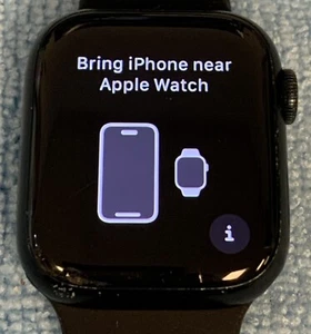 Apple Watch Series 8 41mm Black Aluminum (Cellular + Gps) MUST READ DESCRIPTION - Zdjęcie 1 z 3