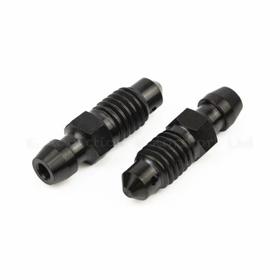 ADDICTION 2x Vite Nipplo Spurgo Titanio Nero M8x1,25 a Pinze Anteriori Ducati 1098, 1198