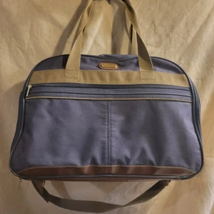 Vintage Jaguar Travel laptop Bag vacation carry on satchel messenger bag - Picture 1 of 7