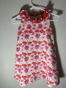 HELENA Girls Kids Sleeveless Summer Floral Dress Lined Size 6 - Picture 1 of 7