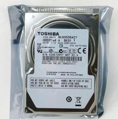 1pc NEW Toshiba MK8050GACY 80GB IDE 8M FOR Car Navigation/Enterprise Hard Drive - Image 1 of 4