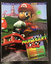 Vintage 1997 Nintendo Official Player's Guide Mario Kart 64 - NO Bumper Stickers