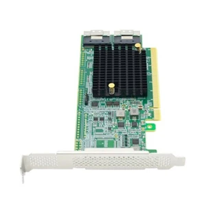 LRNV9F24 PCI Express 4.0 x16 to Two SlimSAS SFF-8654 8i Retimer Adapter - Picture 1 of 4