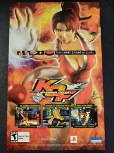 KING OF FIGHTERS: Maximum Impact Promo Art PS2 ~Vtg. Comic Page PRINT AD 2004 - Picture 1 of 1