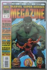 MARVEL SUPER-HEROES MEGAZINE #4..FF/HULK/IRON MAN/DAREDEVIL..1995 1ST PRINT.VFN+
