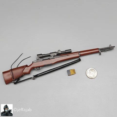 1:6 Dragon USMC "Jack" Korean War M1 Garand Sniper Rifle for 12" Figures WWII Cover
